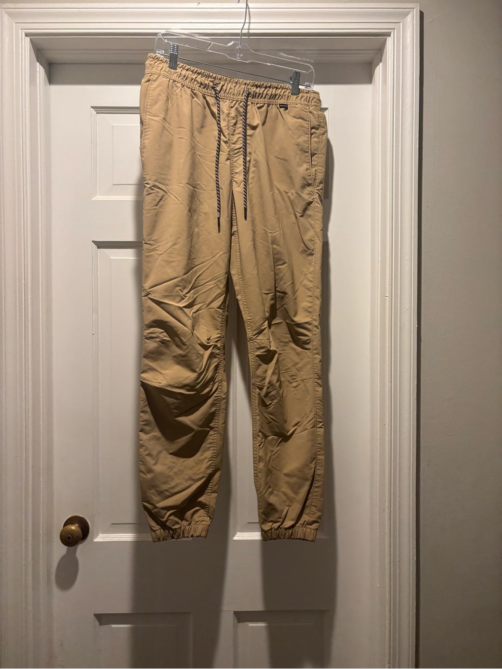 Hurley Men's Casual Drawstring Jogger Pants - Khaki